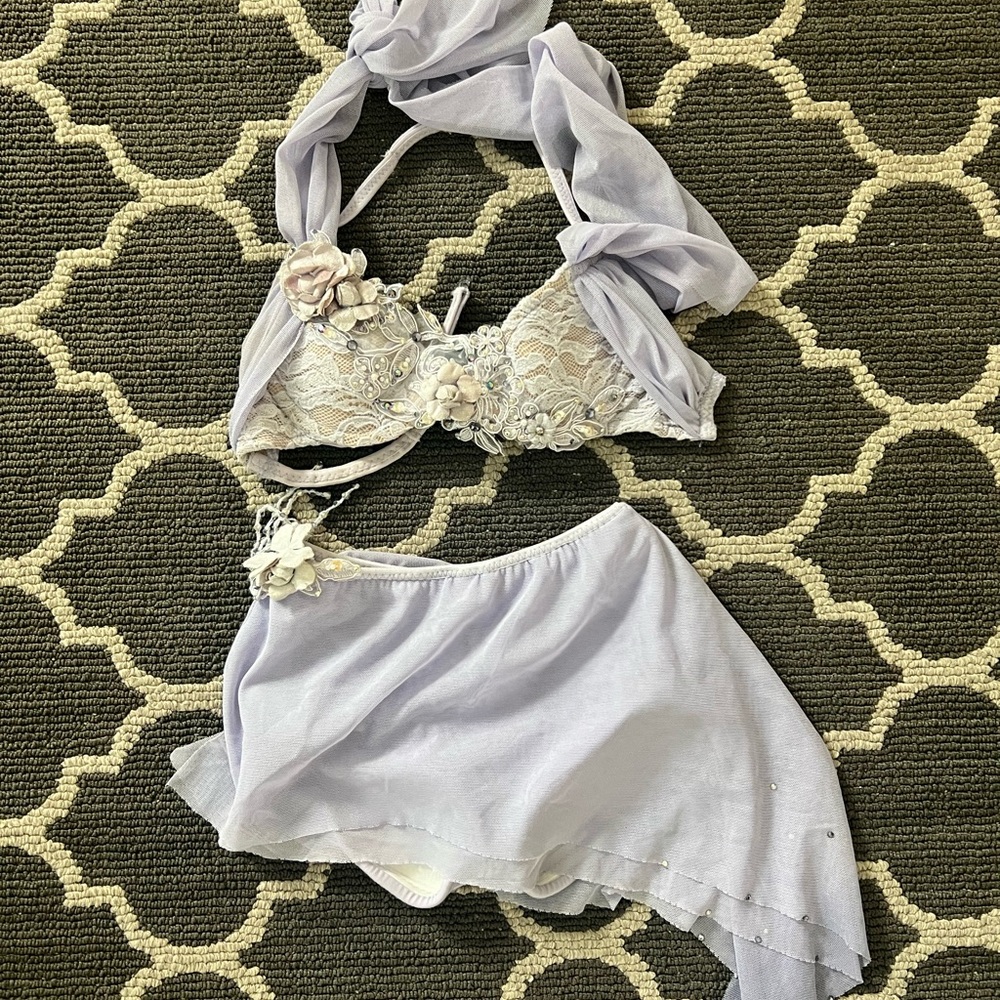 Girls dance costume